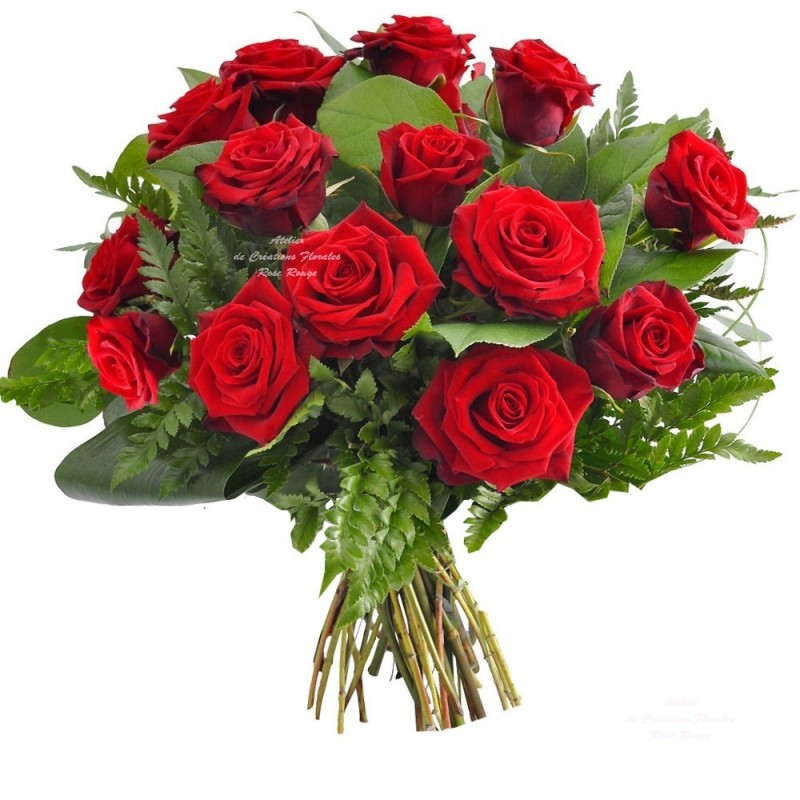 Bouquet de roses rouges Mougins