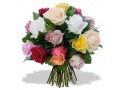 BOUQUET OF ROSES OPALINE