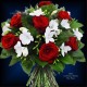 BOUQUET OF ROSES RED RUBIS