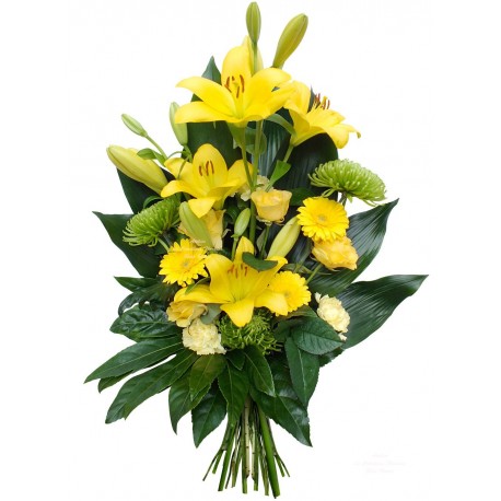 BOUQUET MOURNING GERBE KEA